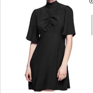 Free People be my baby black mini dress